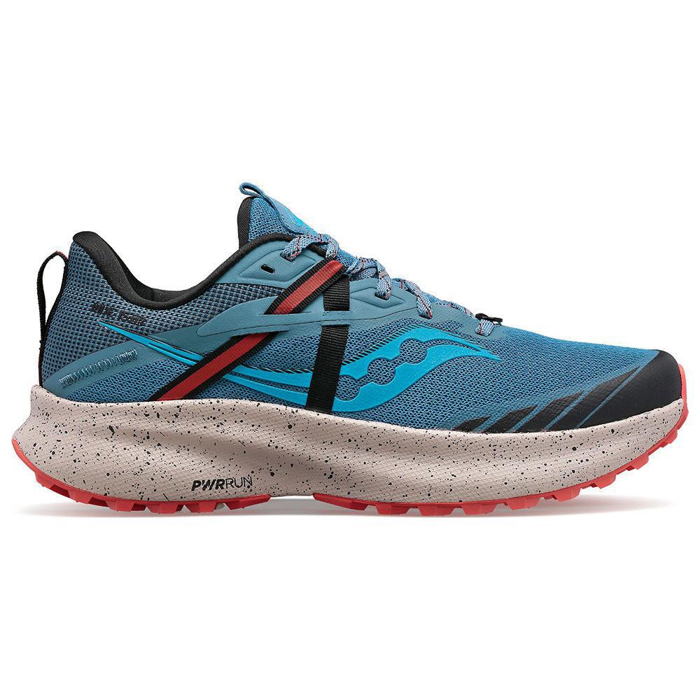 Women's Saucony Ride 15 TR, Mist/Ember, 10 B Medium