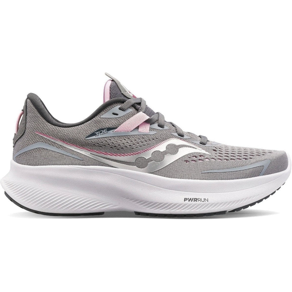 Women's Saucony Ride 15, Alloy/Quartz, 11 B Medium