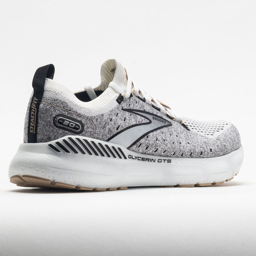 Brooks Glycerin StealthFit GTS 20 Women's White/Black/Cream
