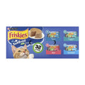 (32 Pack) Friskies Pate Wet Cat Food Variety Pack, Seafood Favorites, 5.5 oz. Cans