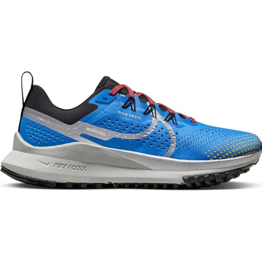 Women's Nike Pegasus Trail 4, Light Photo Blue/Metallic Silver, 8 B Medium