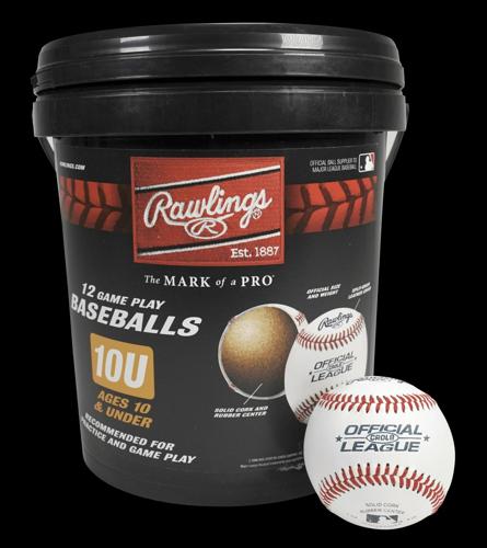 (12 Pack) Rawlings Bucket of 10U Official League CROLB Practice Youth Baseballs