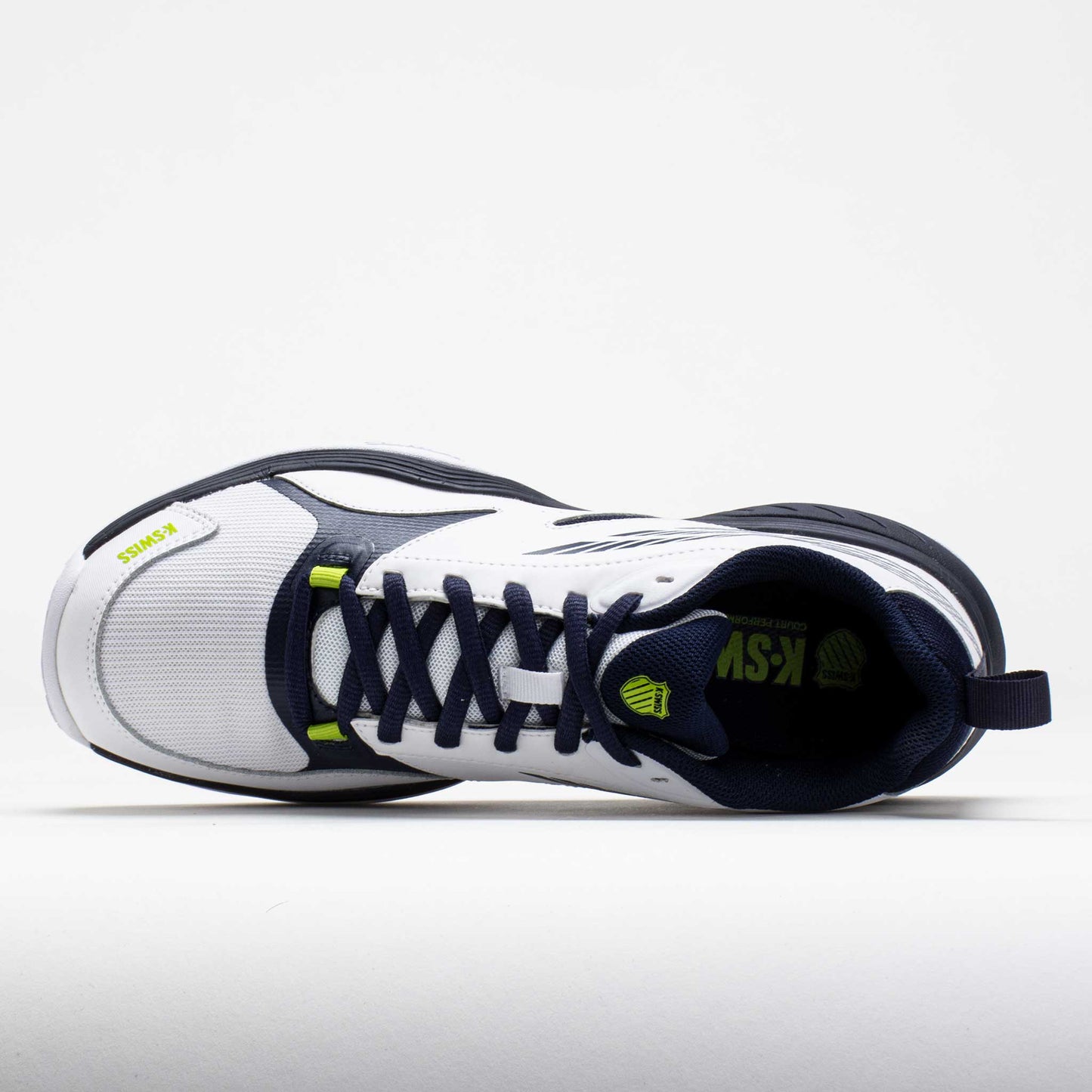 K-Swiss Speedex Men's  White/Navy/Lime Green