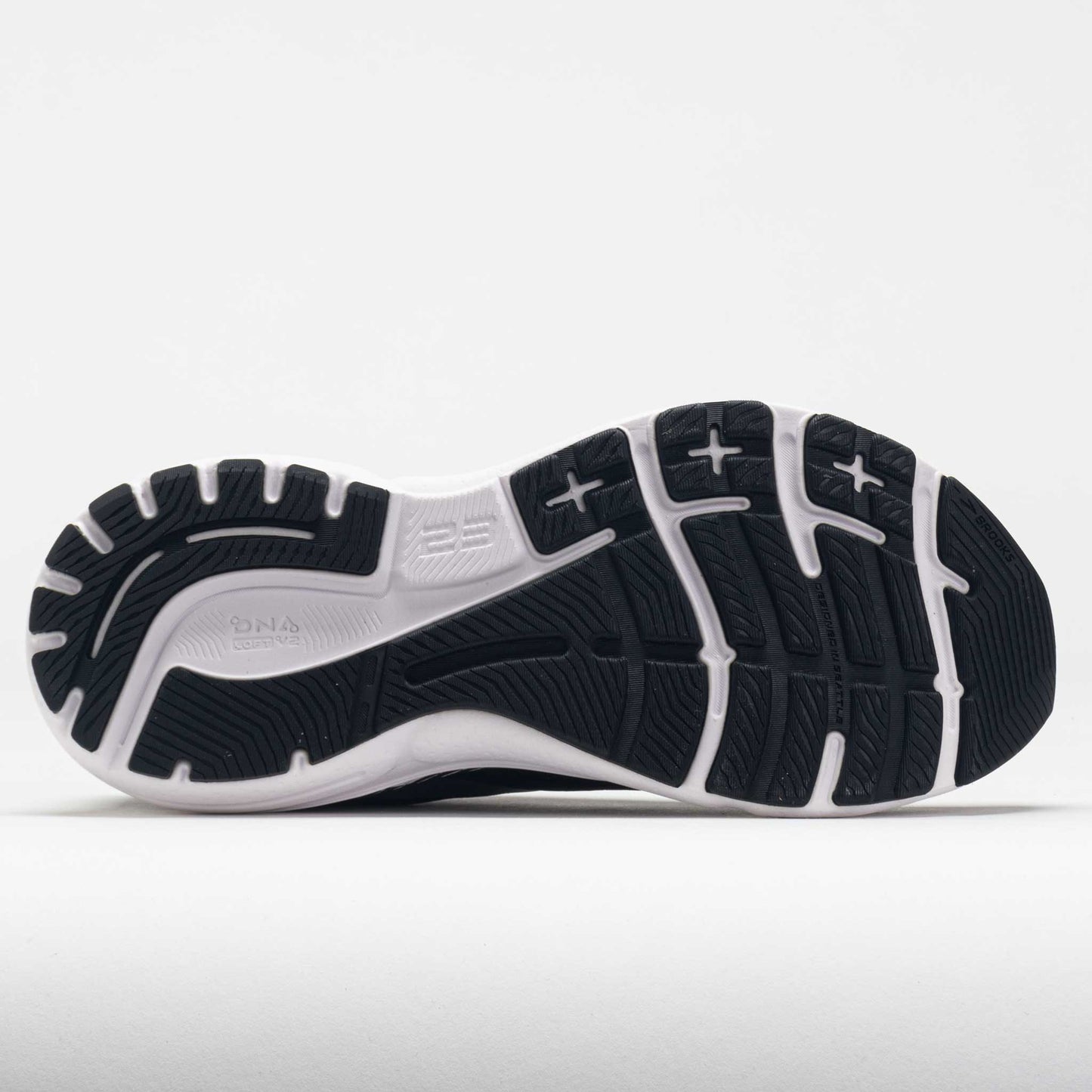 Brooks Adrenaline GTS 23 Men's  Black/White/Silver