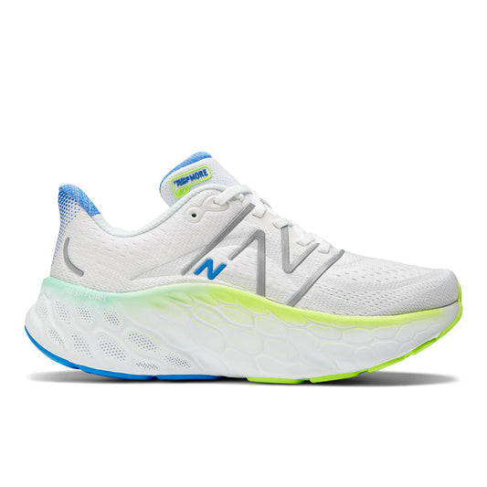 Women's New Balance Fresh Foam X More v4, White, 10 B Medium