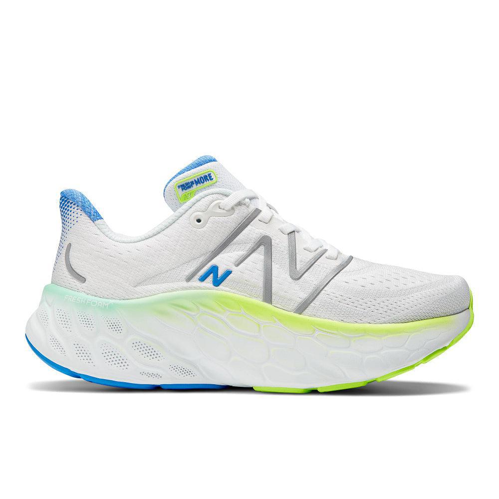 Women's New Balance Fresh Foam X More v4, White, 9 B Medium