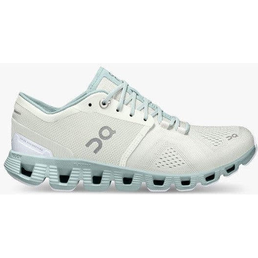 Women's On Cloud X 2, Aloe/Surf, 8.5 B Medium