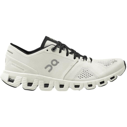 Women's On Cloud X, White/Black, 8 B Medium