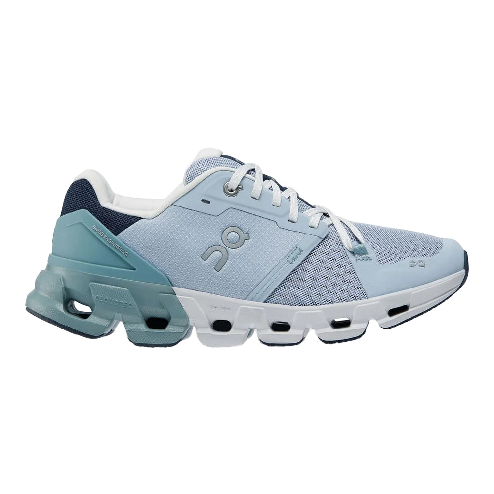 Women's On Cloudflyer 4, Nimbus/Cobble, 7.5 B Medium