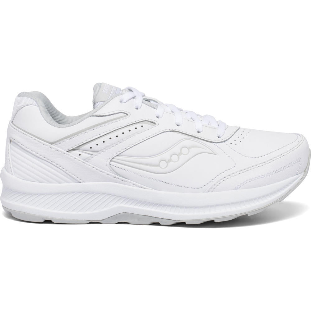 Women's Saucony Echelon Walker 3, White, 8 B Medium