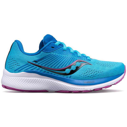 Women's Saucony Guide 14, Blue Blaze/Berry, 8 B Medium