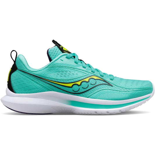 Women's Saucony Kinvara 13, Cool Mint/Acid, 8.5 B Medium