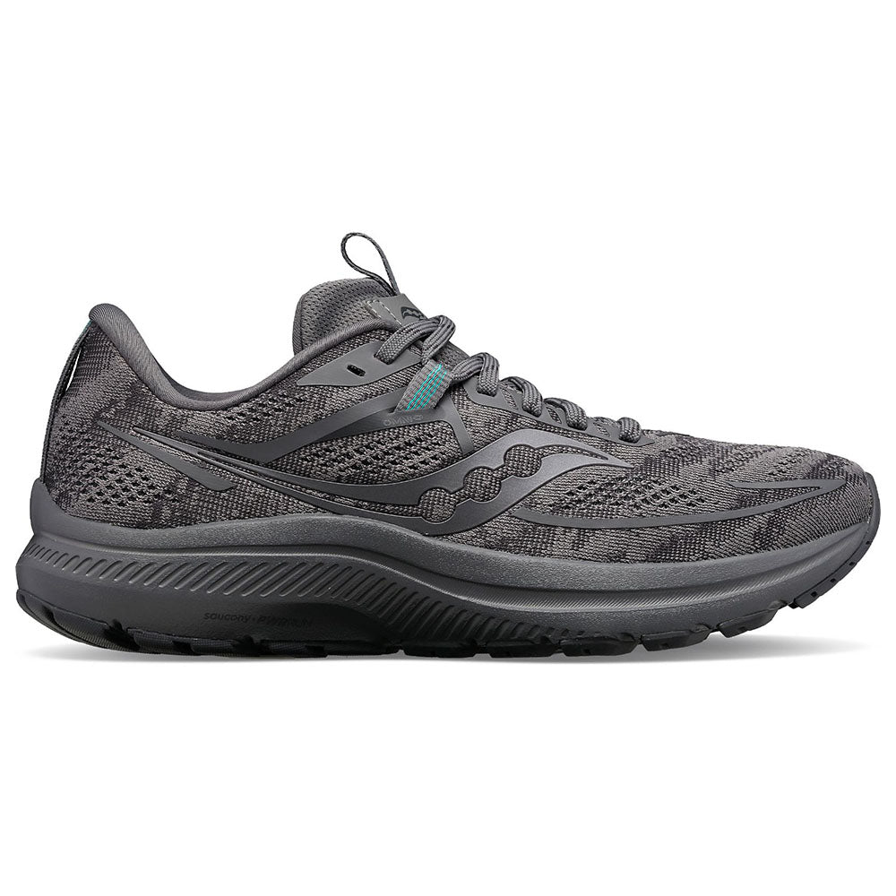Women's Saucony Omni 21, Asphalt, 8.5 B Medium