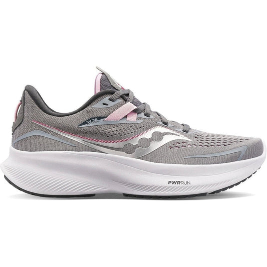 Women's Saucony Ride 15, Alloy/Quartz, 10 B Medium