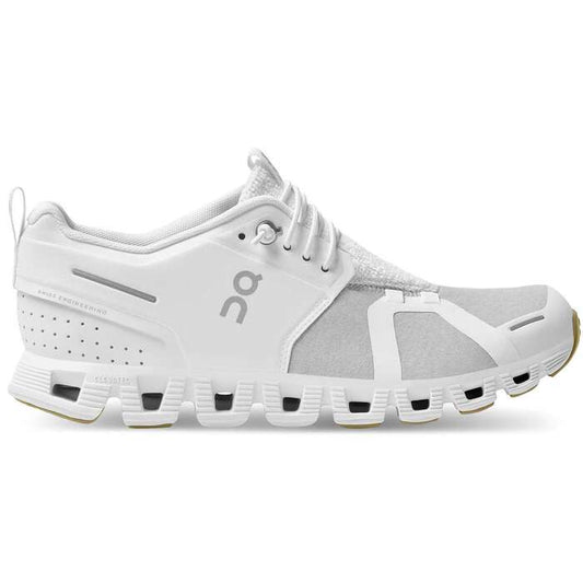 Women's On Cloud 5 Terry, White/Almond, 8.5 B Medium