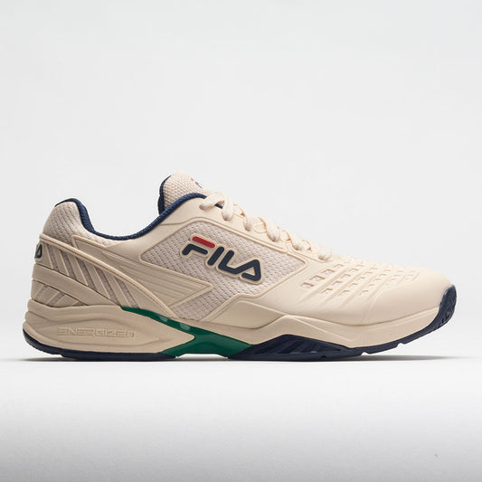 Fila Axilus 2 Energized Men's  Ecru/FILA Navy/Ultramarine Green