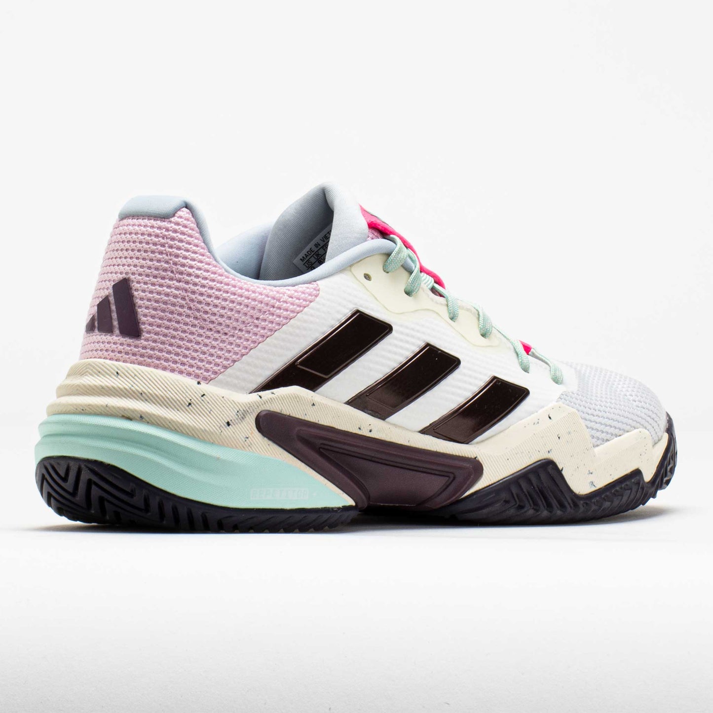 adidas Barricade 13 Men's  Crystal White/Aurora Metallic/Semi-Green