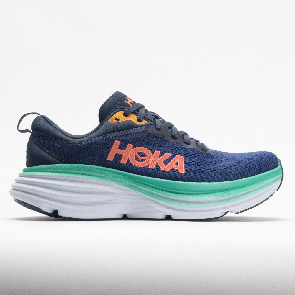 HOKA Bondi 8 Women's  Outer Space/Bellwether Blue