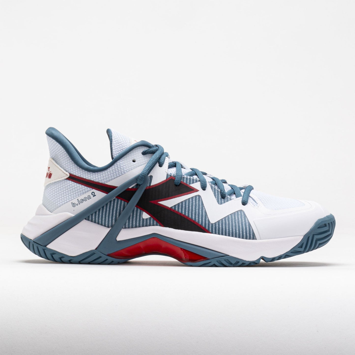 Diadora B.Icon 2 AG Men's  White/Oceanview/Salsa