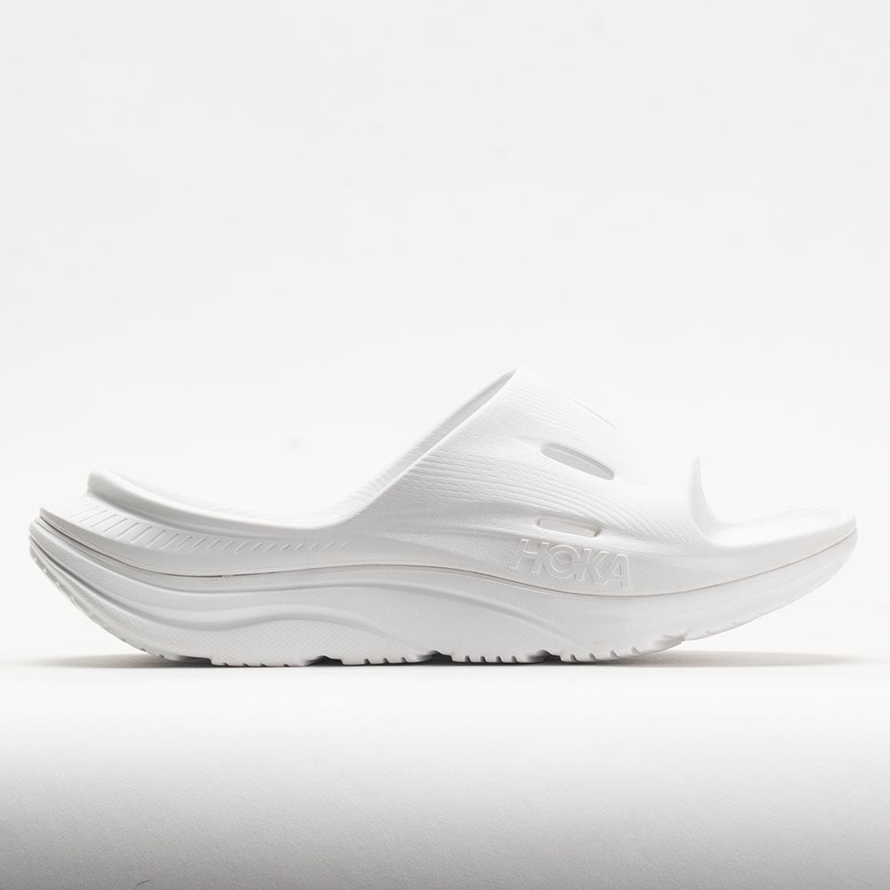 HOKA Ora Recovery Slide 3 Unisex  White/White