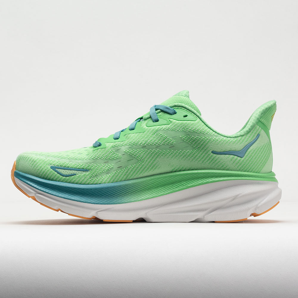 HOKA Clifton 9 Men's  Zest/Lime Glow