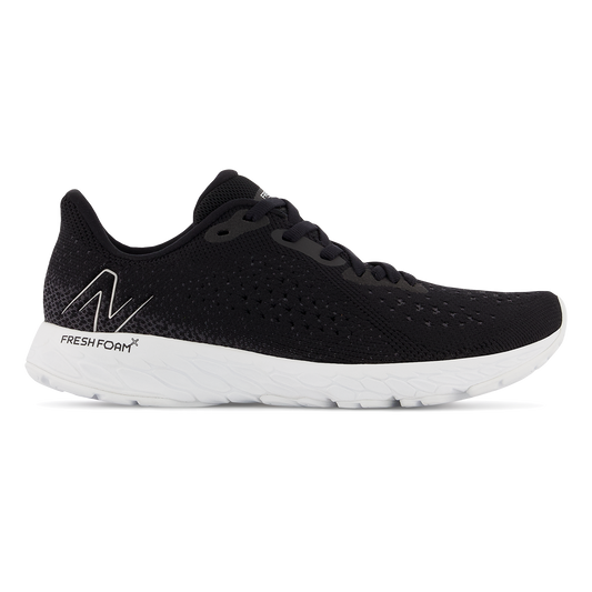 Women's New Balance Fresh Foam X Tempo V2, Black/White, 6 B Medium